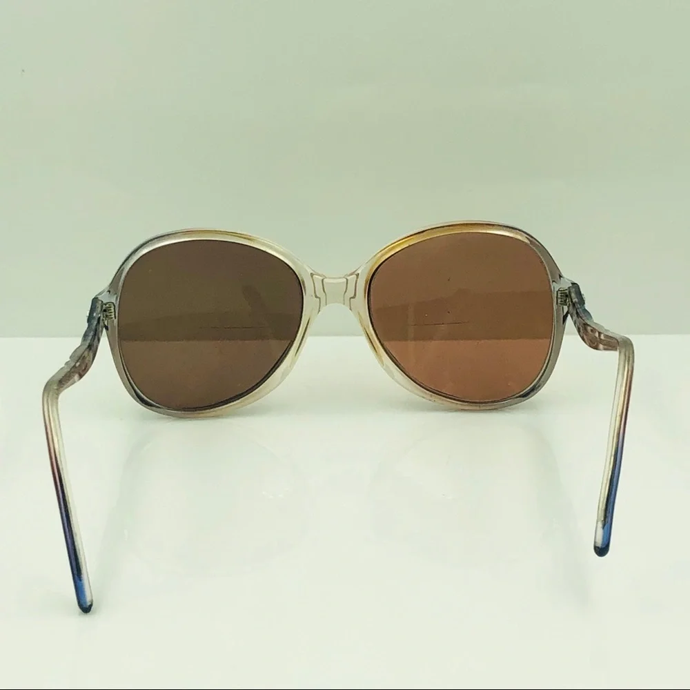 National USA Translucent Oval Sunglasses Frames